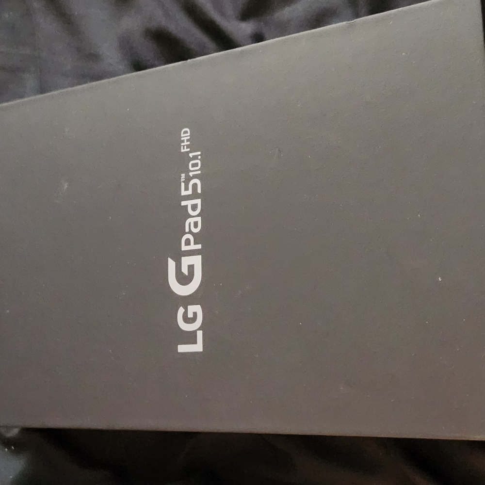 LG G Pad 5 10.1 FHD Tablet in Black